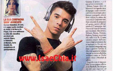 Moreno Donadoni: “Non canto le parolacce per paura della mamma!” preview