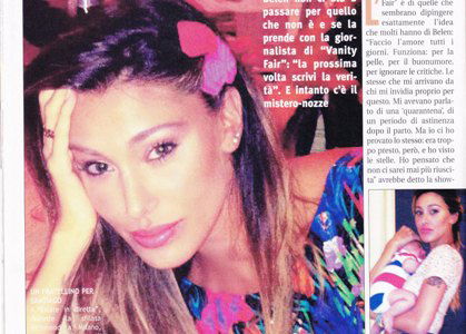 Belén Rodriguez contro Vanity Fair: “Non sono una mamma cattiva e Santiago è solo l’inizio. Voglio il secondo figlio!” article-post