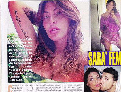 Guendalina Tavassi: “Sarà femmina e si chiamerà Chloe (e Guendalina Canessa non c’entra niente!)” preview