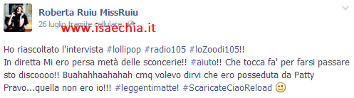 Roberta Ruiu e le Lollipop ospiti a Lo Zoo di 105: foto e podcast preview