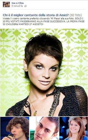 Chi è il miglior cantante della storia di ‘Amici di Maria De Filippi’? Ecco i nomi dei 10 cantanti che passano il turno. Aperta la seconda fase del sondaggio! article-post