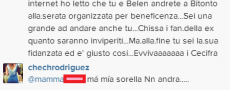 Cecilia Rodriguez conferma la sua presenza alla partita di Bitonto: ‘Ma Belen non ci sarà!’
