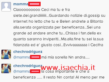 Cecilia Rodriguez conferma la sua presenza alla partita di Bitonto: ‘Ma Belen non ci sarà!’ preview