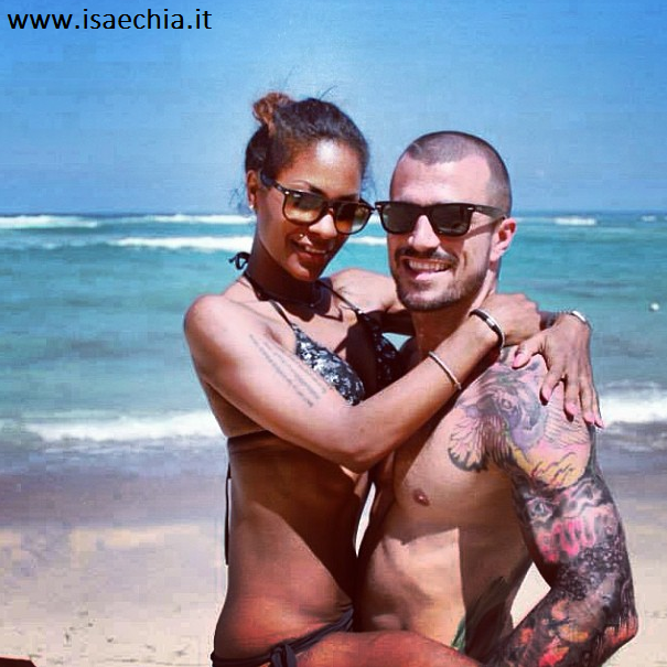 Luca Dorigo con la fidanzata Georgette: foto preview