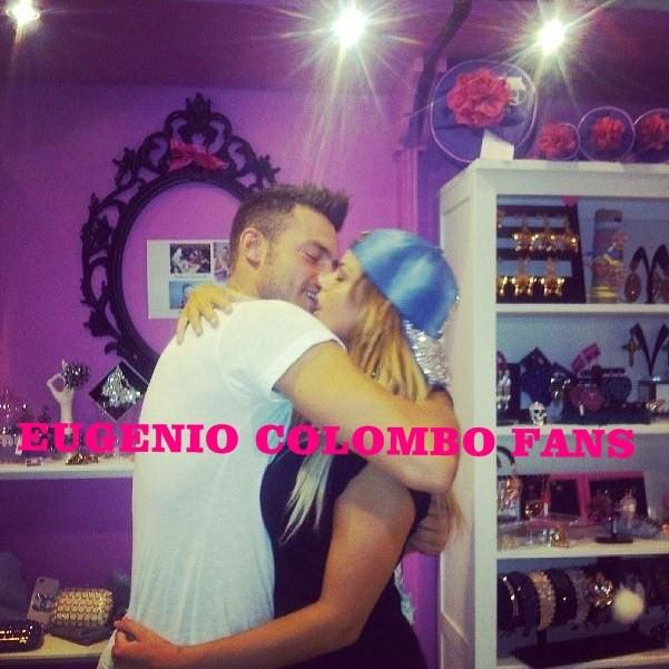 Eugenio Colombo e Francesca Del Taglia all’inaugurazione di un negozio: foto preview