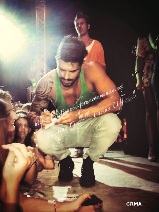 Cristian Gallella: serata (foto e video) preview