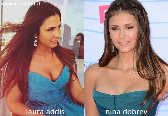 Somiglianza tra Laura Addis e Nina Dobrev article-post