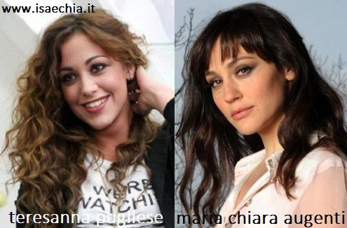 Somiglianza tra Teresanna Pugliese e Maria Chiara Augenti article-post