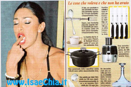 Belén Rodriguez a tavola mangerà…con le mani! preview