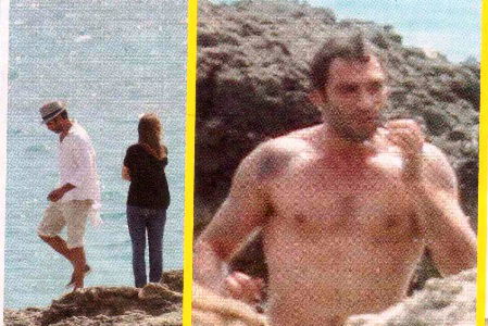 Kasia Smutniak ride solo con Domenico Procacci preview