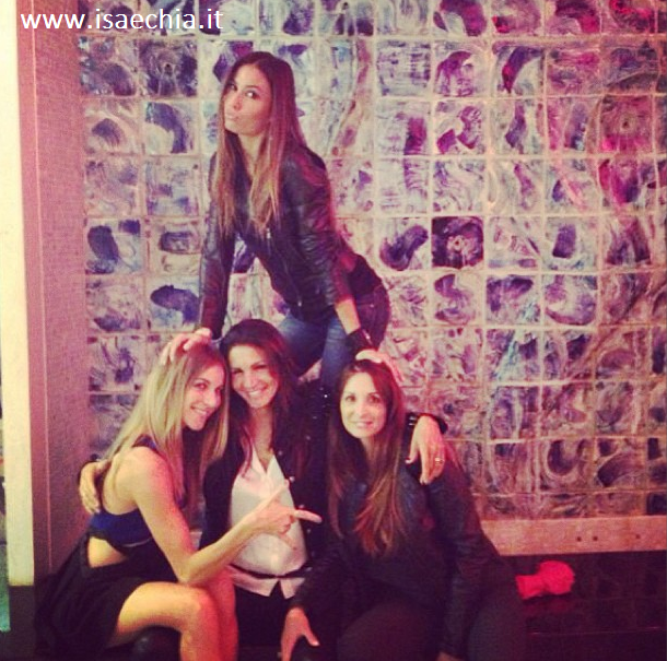 Alessandra Pierelli con Elisabetta Gregoraci ed Eleonora Pedron: foto preview