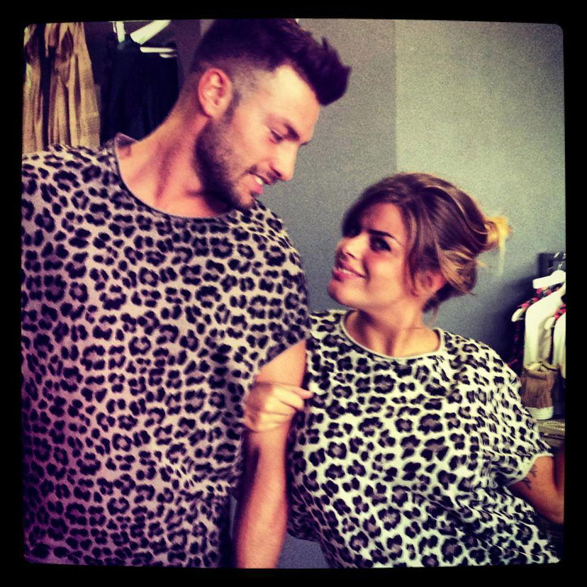 Eugenio Colombo e Francesca Del Taglia posano per una marca d’abbigliamento: foto preview