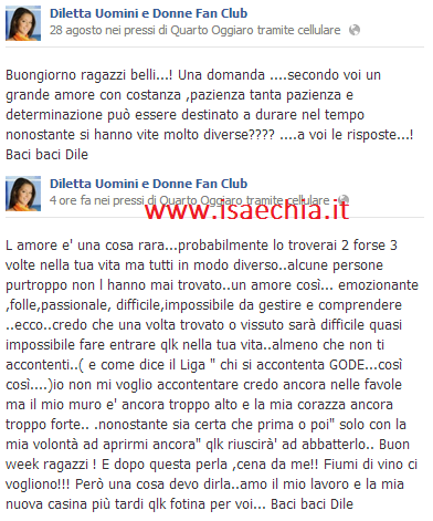 Diletta Pagliano: foto. E su Facebook scrive.. preview