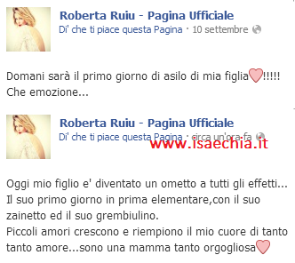 Roberta Ruiu: foto. E su Facebook scrive.. preview