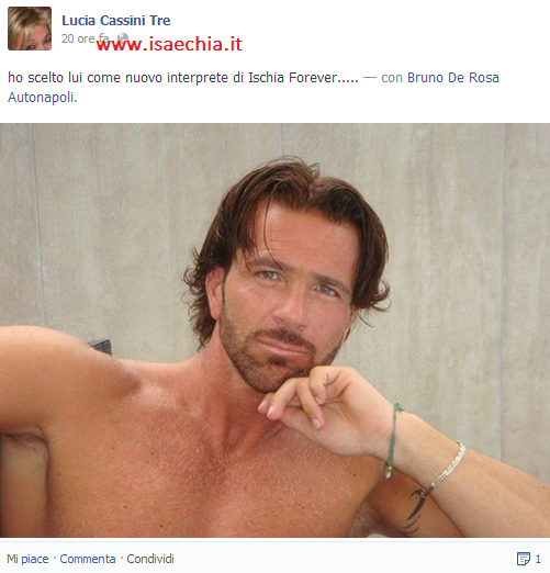 ‘Ischia forever’: nel cast anche l’ex cavaliere del Trono over Bruno De Rosa article-post