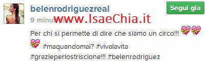 Belen Rodriguez a poche ore dalle sue nozze pubblica su Instagram un foto con amici e parenti (anche Francesco Monte) e scrive… preview
