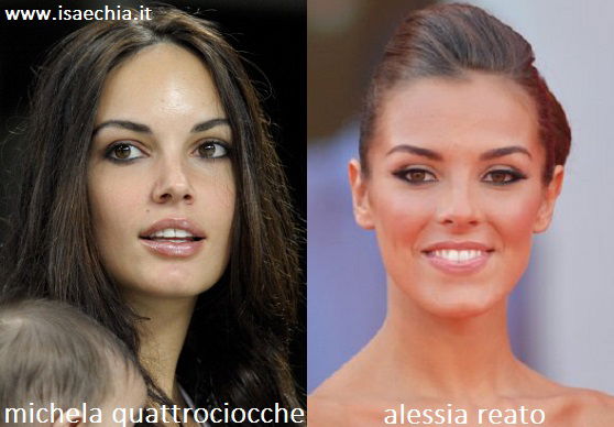 Somiglianza tra Alessia Reato e Michela Quattrociocche article-post