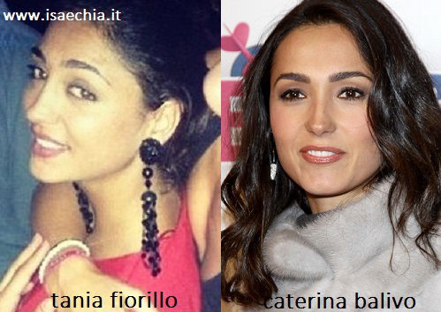 Somiglianza tra Tania Fiorillo e Caterina Balivo preview