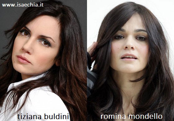 Somiglianza tra Tiziana Buldini e Romina Mondello preview