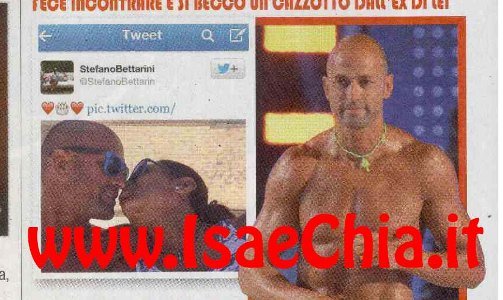 Top social: Stefano Bettarini tutto muscoli e coccole; Flavio Briatore con Elisabetta Gregoraci si vanta dei suoi clienti super vip