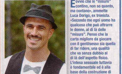 Le dimensioni contano? Luca Dorigo, Andrea Lehotska e Alex Belli prendono…posizione! preview