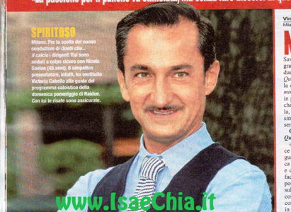 Nicola Savino: “Non insegnate ai figli che il calcio promette una svolta nella loro vita: è una visione distorta!” preview