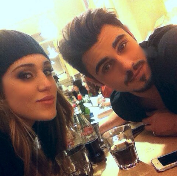 Francesco Monte e Cecilia Rodriguez