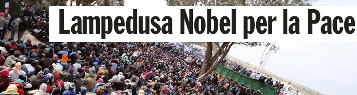 Lampedusa Nobel per la pace