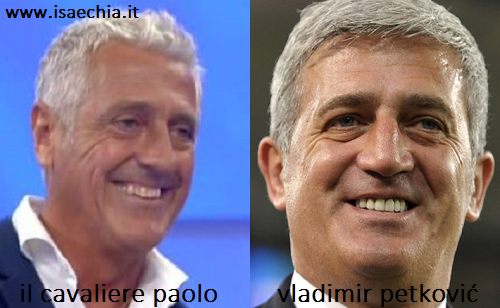 Somiglianza tra il cavaliere Paolo e Vladimir Petković preview