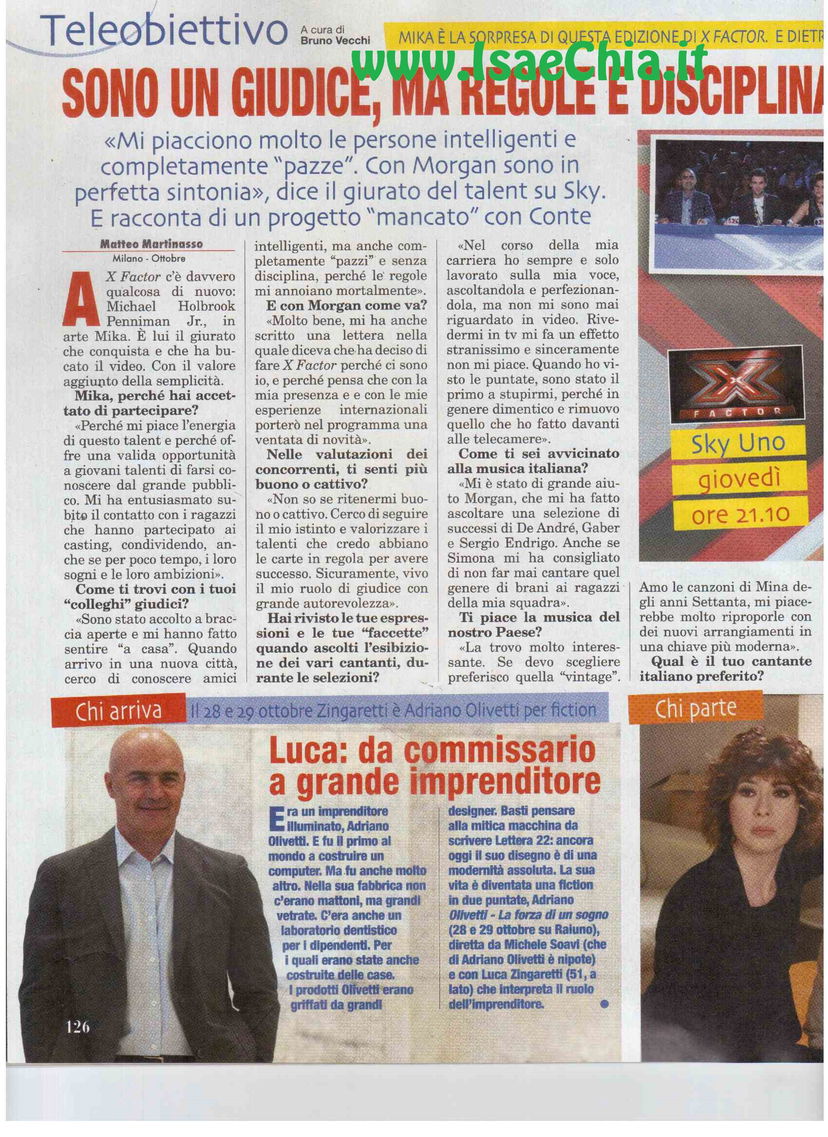 Mika: “Sono un giudice, ma regole e disciplina m’annoiano a morte” preview