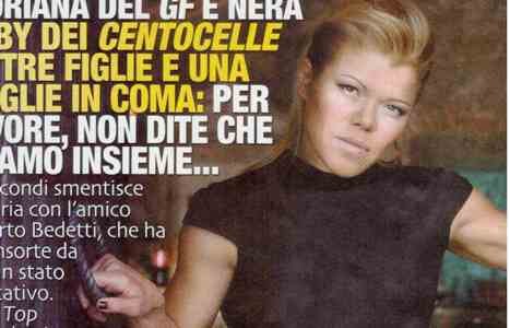 Floriana Secondi: “Roby dei Centocelle ha tre figli e una moglie in coma. Per favore, non dite che stiamo insieme…”