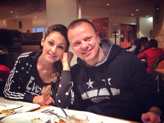 Anna Tatangelo e Gigi D’Alessio alle prove del loro prossimo spettacolo televisivo: foto preview
