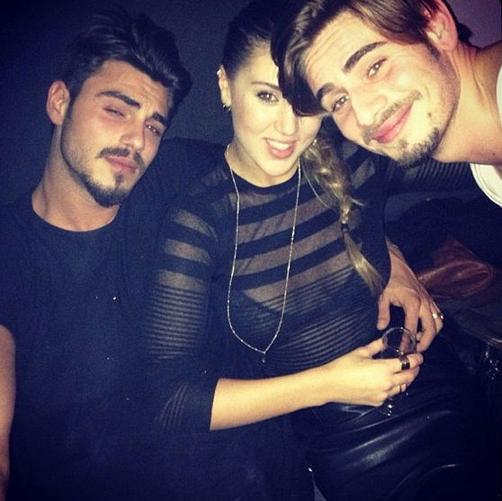 Cecilia Rodriguez, Francesco e Stefano Monte