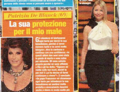 Per quale motivo vorresti che il papa ti telefonasse? Rispondono Patrizia e Giada De Blanck, Flavia Vento, Carmen Russo ed Enzo Paolo Turchi, la Marchesa e tanti altri preview