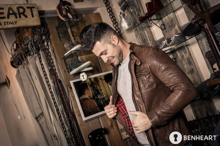 Eugenio Colombo in versione modello per Benheart: foto preview