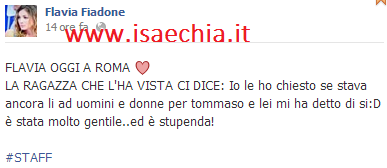 Flavia Fiadone: foto con i fan preview