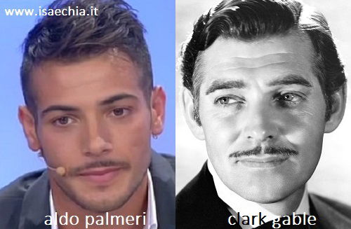 Somiglianza tra Aldo Palmeri e Clark Gable article-post