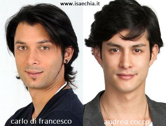 Somiglianza tra Carlo Di Francesco e Andrea Cocco preview