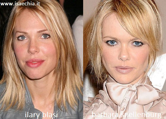 Somiglianza tra Ilary Blasi e Barbara Snellenburg article-post