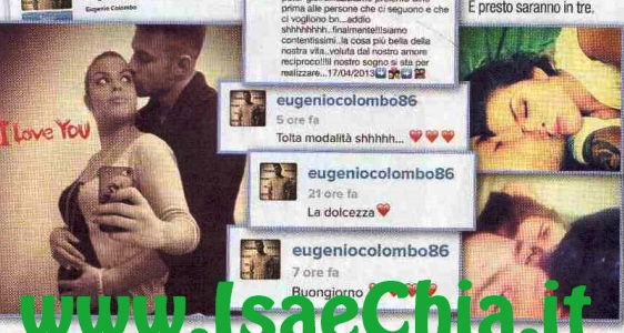 Visto nella rete: Eugenio Colombo e Francesca Del Taglia saranno presto in tre preview