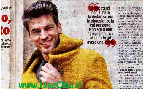 Andrea Offredi: “Ero un pezzo di ghiaccio, ma Claudia D’Agostino mi ha sciolto” article-post