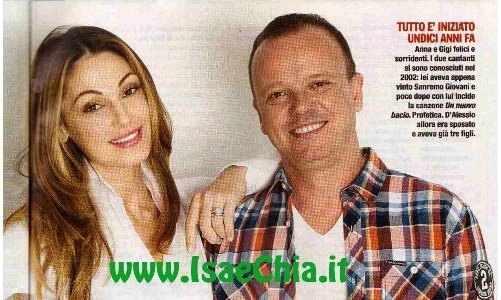 Anna Tatangelo e Gigi D’Alessio: “Ci dispiace per i gufi, ma ci amiamo ancora”