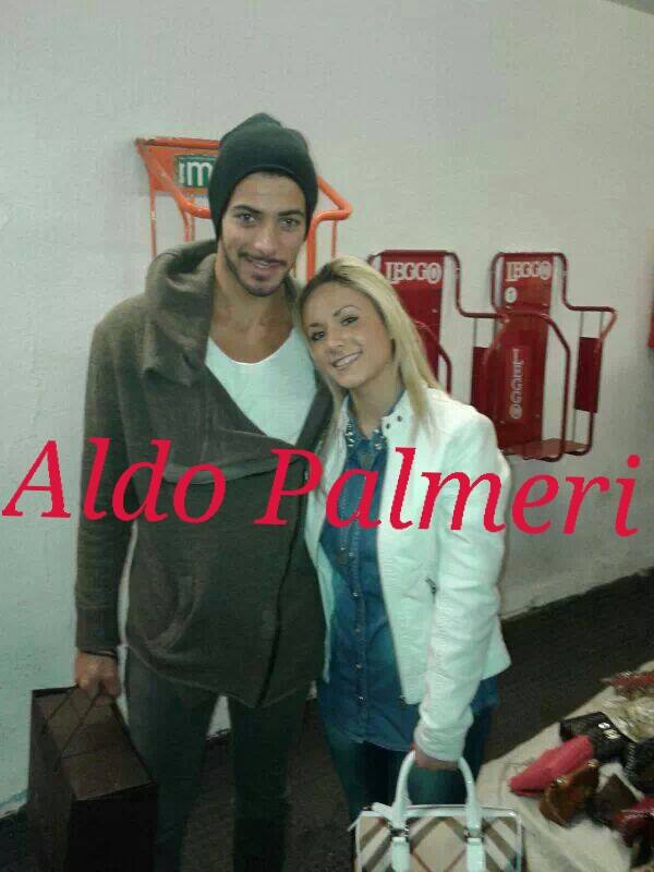 Aldo Palmeri: foto con la fan article-post