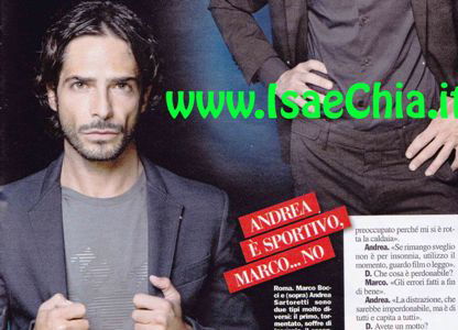 Marco Bocci e Andrea Sartoretti: nemici amici preview