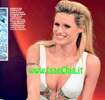 Sexy Michelle Hunziker: sotto la cappa…niente! preview