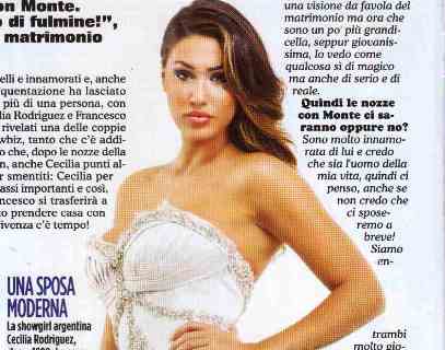 Cecilia Rodriguez: “Francesco Monte? E’ l’uomo della mia vita!” article-post