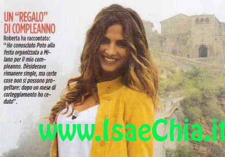 Roberta Morise: “Ho trovato l’uomo che sa tenermi testa!” preview