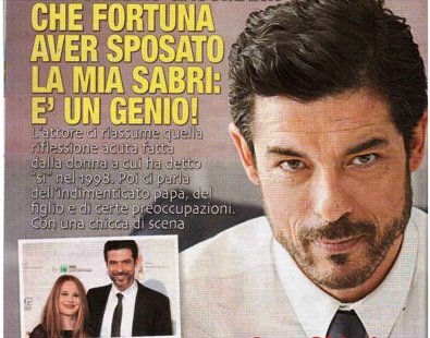 Alessandro Gassman: “Che fortuna aver sposato la mia Sabrina. E’ un genio!”