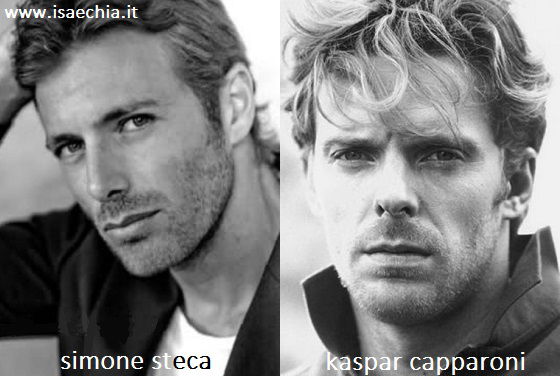 Somiglianza tra Simone Steca e Kaspar Capparoni preview