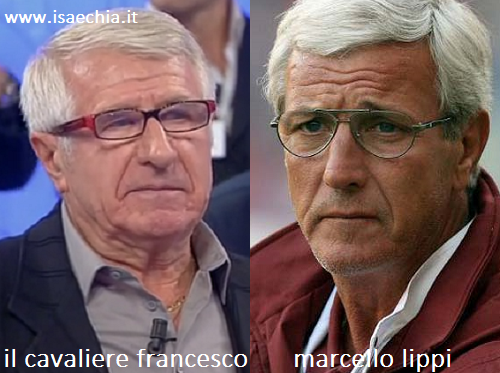 Somiglianza tra il cavaliere Francesco e Marcello Lippi article-post